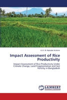 Impact Assessment of Rice Productivity 6202513160 Book Cover
