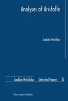 Analyses of Aristotle (Jaakko Hintikka Selected Papers) 1402020406 Book Cover