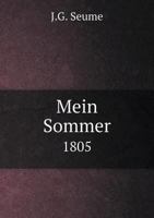 Mein Sommer 1805 3743720574 Book Cover