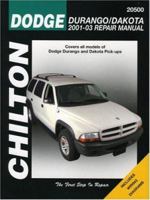 Dodge Durango/Dakota 2001-2003 Repair Manual (Chilton's Total Car Care Repair Manual) 1563925702 Book Cover