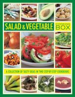 Salad & Vegetable Cooking Box: A collection of tasty ideas in two step-by-step cookbooks 0754825388 Book Cover