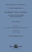 Barbot on Guinea: Volume II 103232094X Book Cover