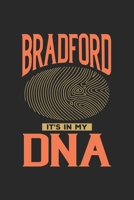 Bradford Its in my DNA: 6x9 |notebook | dot grid | city of birth | England 1671872029 Book Cover