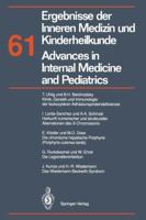 Ergebnisse Der Inneren Medizin Und Kinderheilkunde / Advances in Internal Medicine and Pediatrics: Neue Folge 3642767443 Book Cover