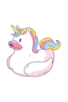 Rubber Duck Notebook: Rubber Duckie Unicorn / 6x9 inches / 120 Sites / Ruled Paper 1709953411 Book Cover