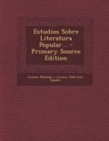Estudios Sobre Literatura Popular 1021736295 Book Cover