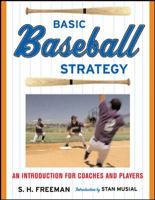 Basic Baseball Strategy 0071455019 Book Cover