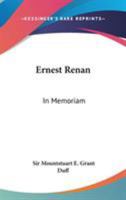 Ernest Renan: In Memoriam B0BMW55NFT Book Cover