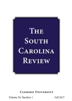 South Carolina Review: 50.1 1942954999 Book Cover