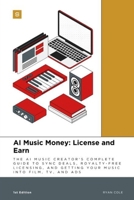 AI Music Money: License and Earn: The AI Music Creator's Complete Guide to Sync Deals, Royalty-Free Licensing, and Getting Your Music into Film, TV, and Ads (AI Music Money Series) B0H6T1JHXG Book Cover