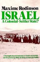 Israel, a Colonial-Settler State? 0913460222 Book Cover