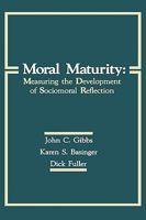 Moral Maturity: Measuring the Development of Sociomoral Reflection 0805804250 Book Cover