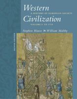 Western Civilization: A History of European Society, Volume I: To 1715 (with CD-ROM) 0534621201 Book Cover