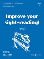 Improve Your Sight Reading Piano Grade 1 0571512410 Book Cover