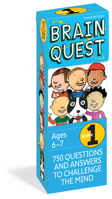 Brain Quest Grade 1: 750 Questions and Answers to Challenge the Mind 0761166513 Book Cover
