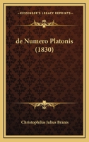 De Numero Platonis (1830) 116040612X Book Cover