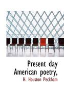 Present day American Poetry, 0530680092 Book Cover
