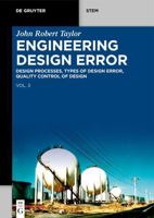 Engineering Design Error: Avoiding Design Error: Cad, Simulation, Hmi Design, Design Review (de Gruyter Stem) 3112228693 Book Cover