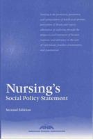Nursing's Social Policy Statement (American Nurses Association) 1558102140 Book Cover