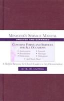 Ministers Service Manual, updated and expanded 0801091667 Book Cover