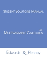 Multivariable Calculus: Student Solutions Manual 0130620238 Book Cover