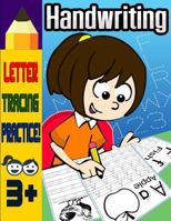 Handwriting: trace letters alphabet preschool practic and number tracing workbook for Kids ages 3-5 ,Trace Numbers , Skills for Little Hands 1983918601 Book Cover