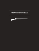 Firearms Record Book: Notebook To Record Your Gun And Equipment Owners Keep All The Details Of Your Guns In One Place Firearm Collecting Personal Firearms Record Book Firearms Acquisition And Disposit 1707127476 Book Cover