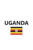 Uganda: Flag Country Africa African Stylish Sketchbook Journal for Drawing, Sketching, Doodling, & Painting Art Book 6x9 Inches 120 Pages Gift 1660801370 Book Cover