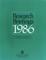 Research Briefings 1986 0309036895 Book Cover