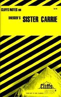 Dreiser's Sister Carrie (Cliffs Notes) 0822012014 Book Cover