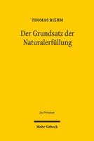 Der Grundsatz Der Naturalerfullung 3161524543 Book Cover