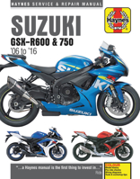 Suzuki GSX-R600 & 750 Service and Repair Manual 2006-2016 1785213547 Book Cover