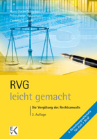 Rvg - Leicht Gemacht: Die Vergutung Des Rechtsanwalts 3874403173 Book Cover