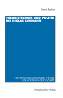 Theorietechnik Und Politik Bei Niklas Luhmann 3531129260 Book Cover
