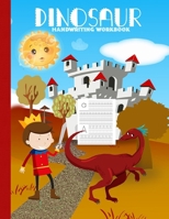 Dinosaur Handwriting Workbook: Letter Tracing, for Kids Ages 3-5, Letter Tracing Book for Preschoolers, Color and Trace Letters Dinosaur B08NSB8CKN Book Cover