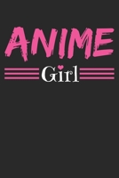 Notebook: Anime Girl Dot Grid 6x9 120 Pages 1692260375 Book Cover