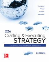 ISE Crafting and Executing Strategy: Concepts 1260157172 Book Cover