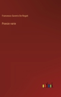 Poesie varie (Italian Edition) 3385065836 Book Cover
