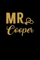 Mr. Cooper: Personalized Engagement & Pre Wedding Gift - Mr. & Mrs. Wedding Notebook and Organizer for Bride to Be and Groom To Be Matching Present 1696018927 Book Cover