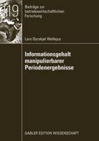 Informationsgehalt Manipulierbarer Periodenergebnisse 3834910511 Book Cover