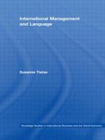 International Management and Language 1138959812 Book Cover