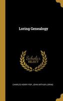 Loring Genealogy 1297342208 Book Cover