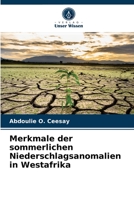 Merkmale der sommerlichen Niederschlagsanomalien in Westafrika 6203527815 Book Cover