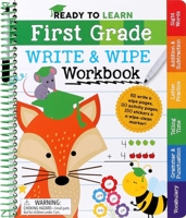 Ready to Learn: First Grade Write and Wipe Workbook 1645176444 Book Cover
