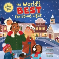 The World's Best Christmas Light: A Light-Up Board Book 0310168430 Book Cover