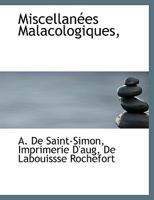 Miscellan�es Malacologiques, 1140350757 Book Cover