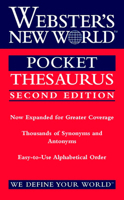 Webster's New World Pocket Thesaurus, Second Edition 0544987209 Book Cover