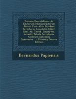 Summa Decretalium: Ad Librorum Manuscriptorum Fidem Cum Aliis Eiusdem Scriptoris Anecdotis Edidit Ern. Ad. Theod. Laspeyres. Accedit Tabula Scripturae Codicum Exhibens Specimina... 1017832692 Book Cover