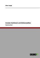 Investor Sentiment und Aktienrenditen 3656056099 Book Cover