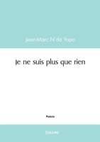 Je ne suis plus que rien (French Edition) 2414594888 Book Cover